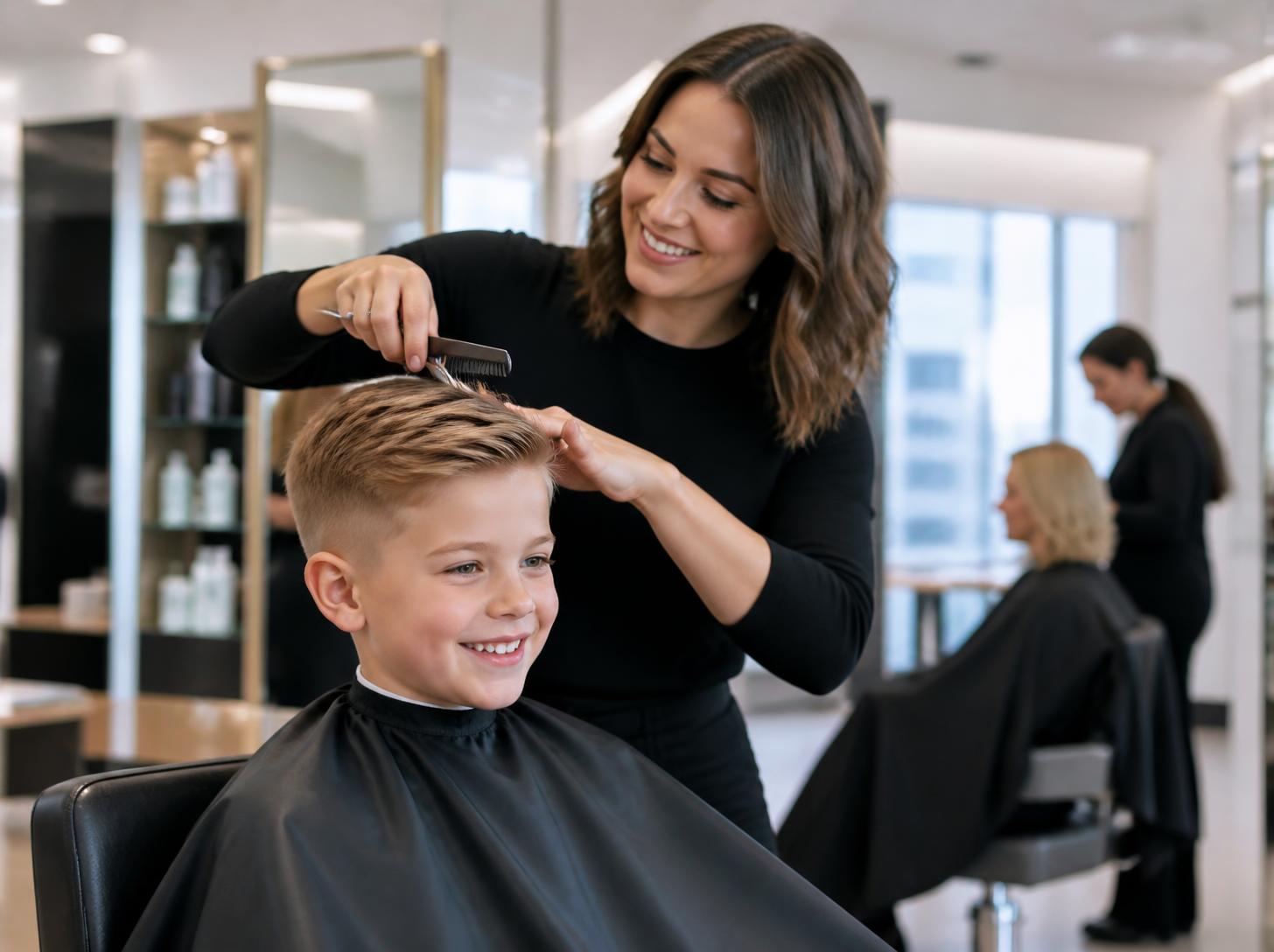 kids haircut